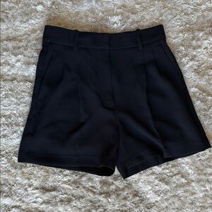Aritzia Wilfred Black effortless Shorts Classic Style